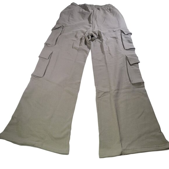 WeWoreWhat Women Beige Cotton Cargo Pants Sweatpants Size S - Picture 9 of 10